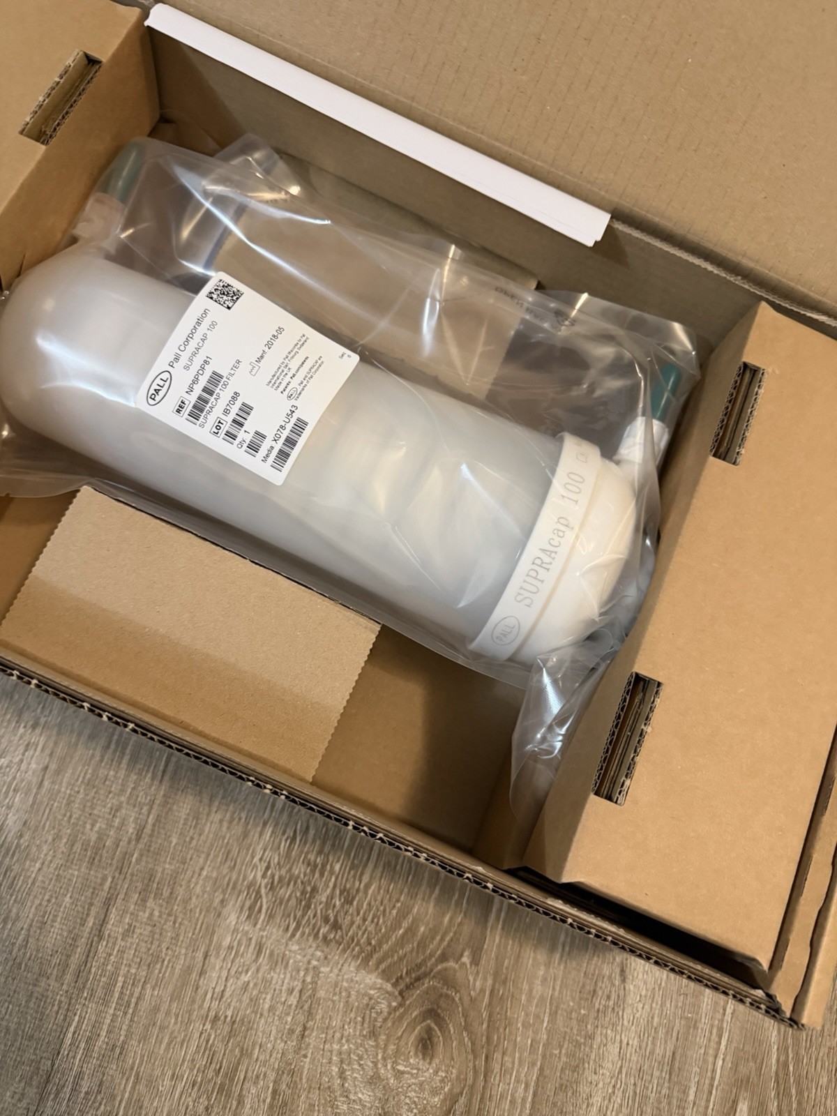 Pall NP6DP81 Supracap 100 Filter MFG 2018!! New !!