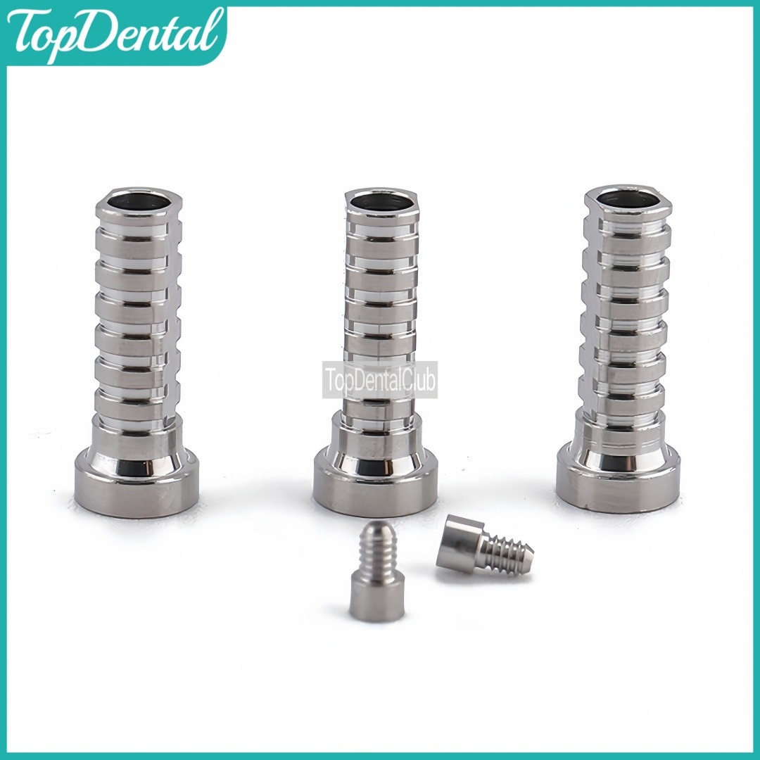 ⌀4.8 Dental Titanium Cylinder Multi Unit Temporary Abutment Ti MU Lab Fits Nobel