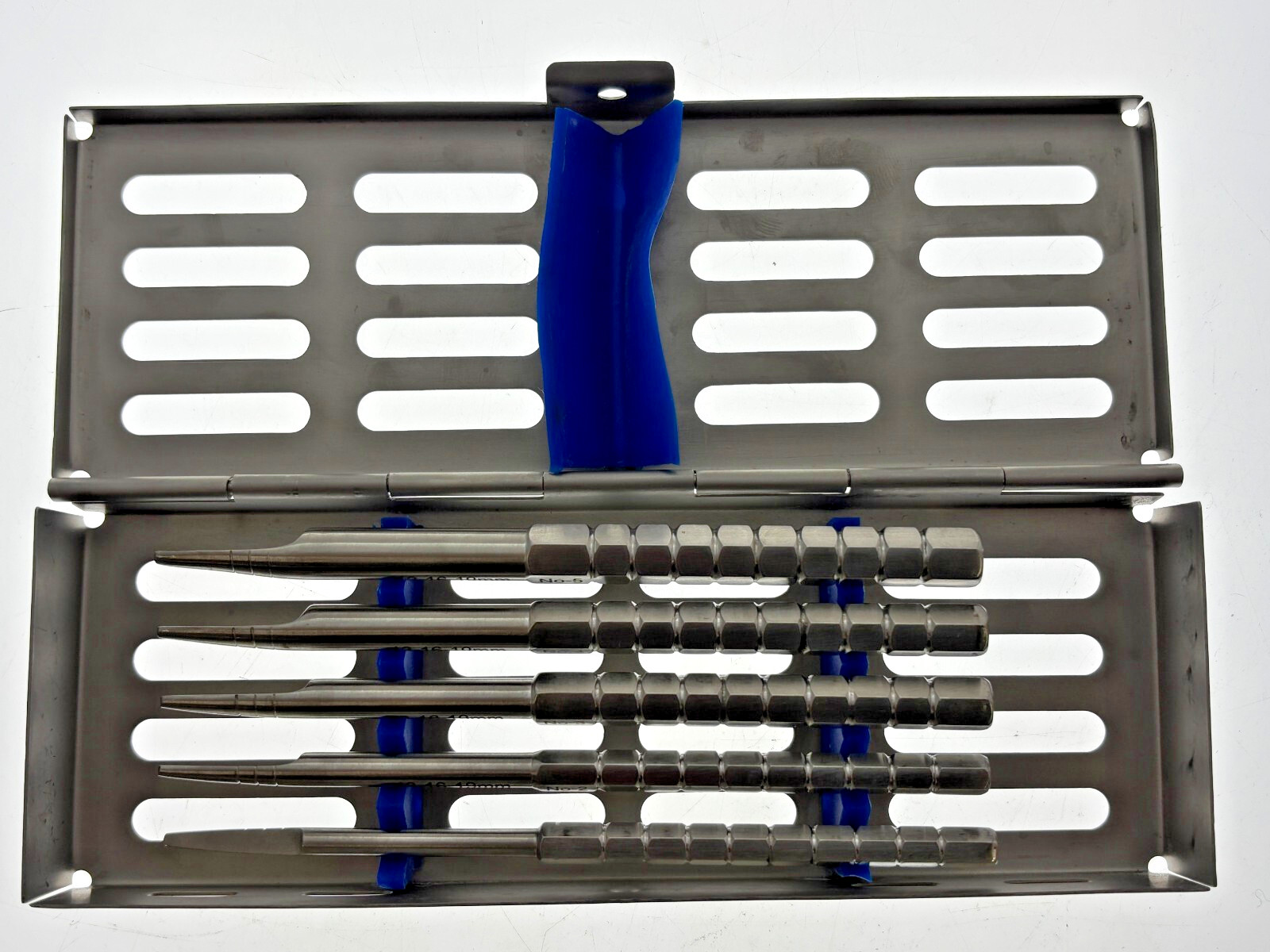Surgical Dental Implant 5 Pieces Bone Spreader Kit w/cassette
