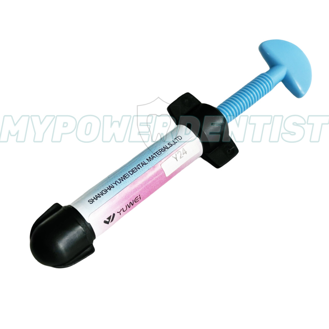 Pink Resin Dental Beauty Gum Composite Syringe Gingiva Recession Resin 3Shade