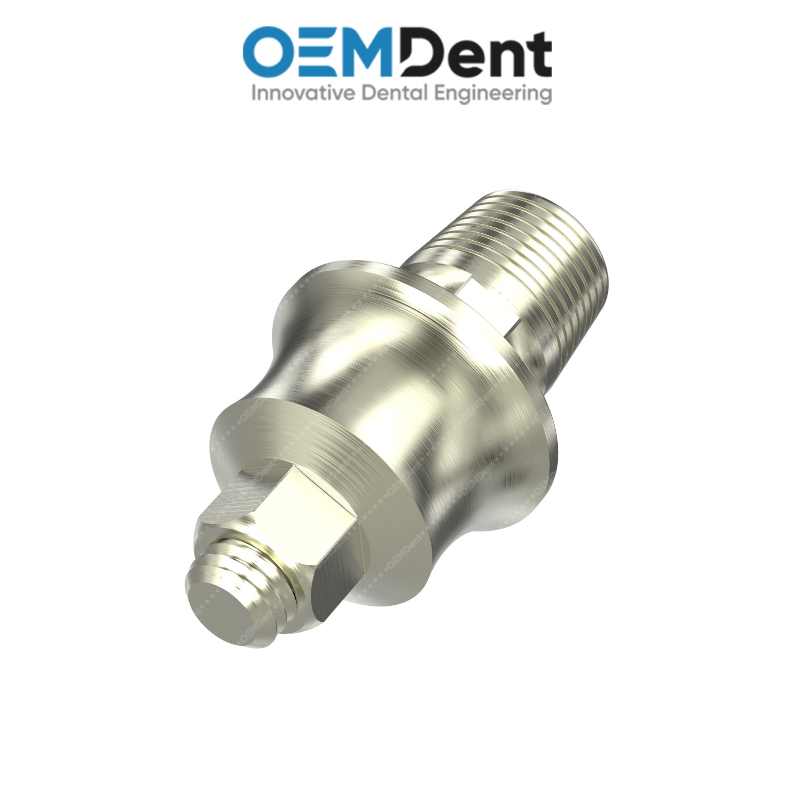 10x Titanium Ti-Base Anti-Rotation WP Ø5.7mm MIS® Compatible Int Hex 2.45mm