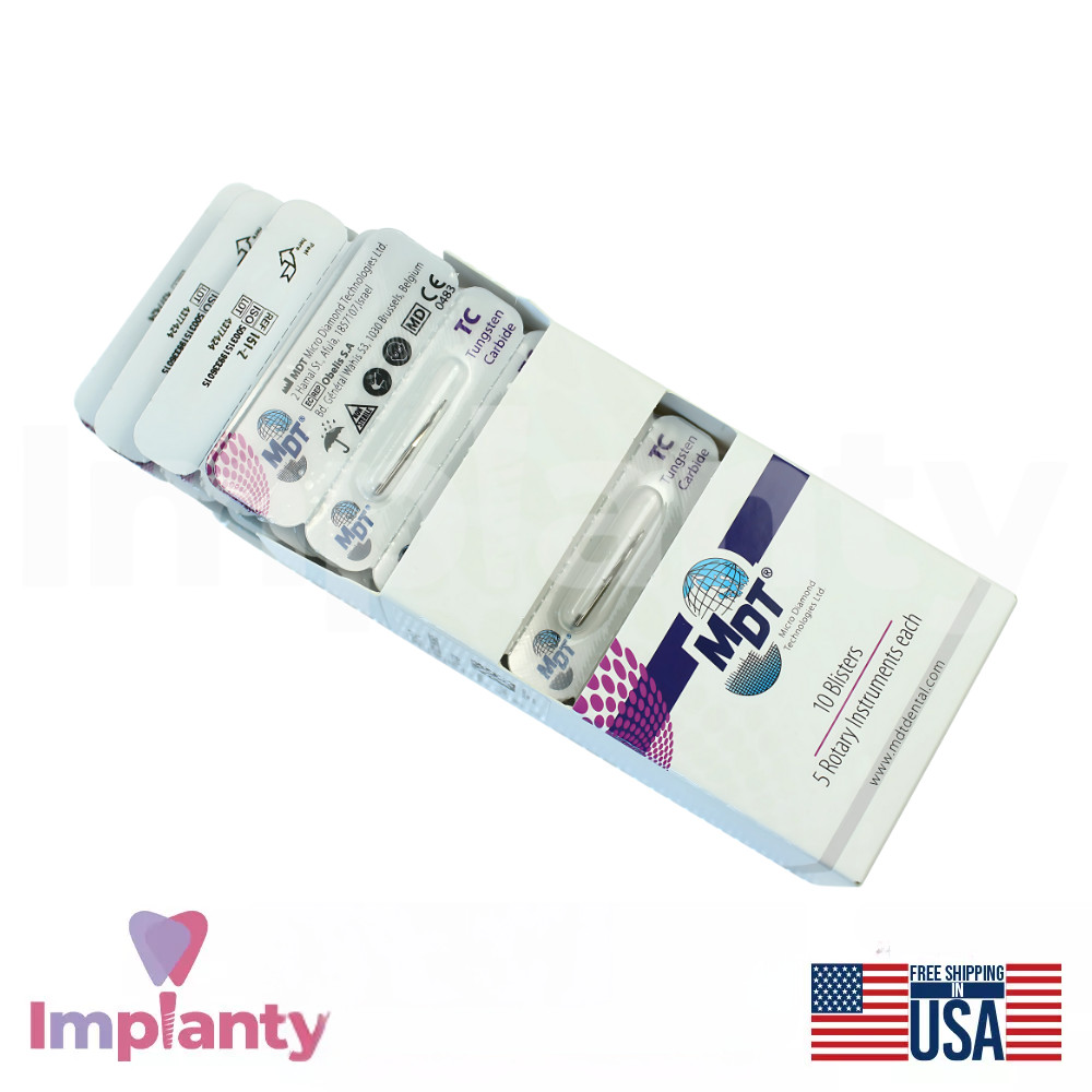MDT FG Carbide Surg1cal Zekrya Burs Dental restorative procedures