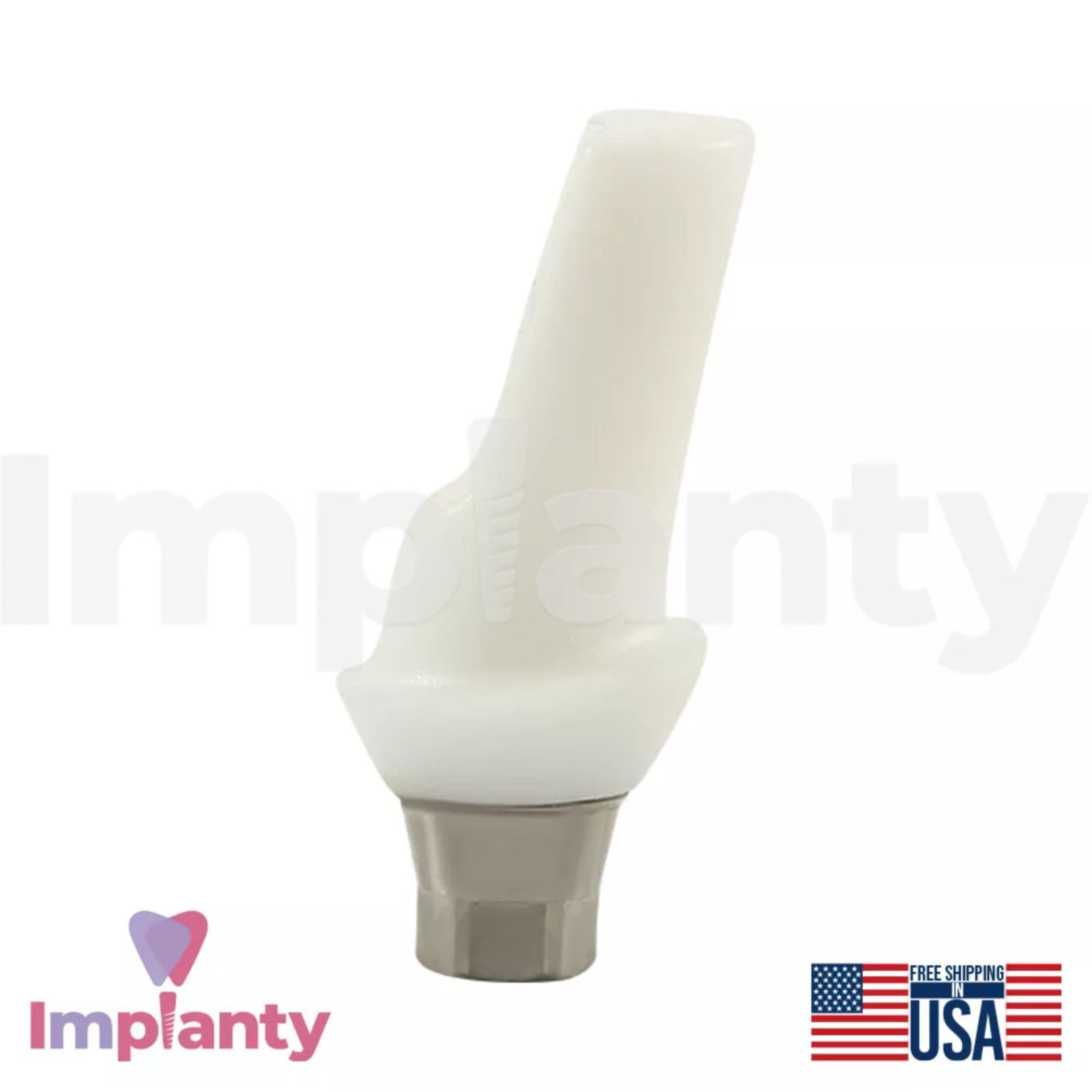 GDT Angulated Zirconia Prosthetic 15° Conical 2.65mm Regular Platform RP