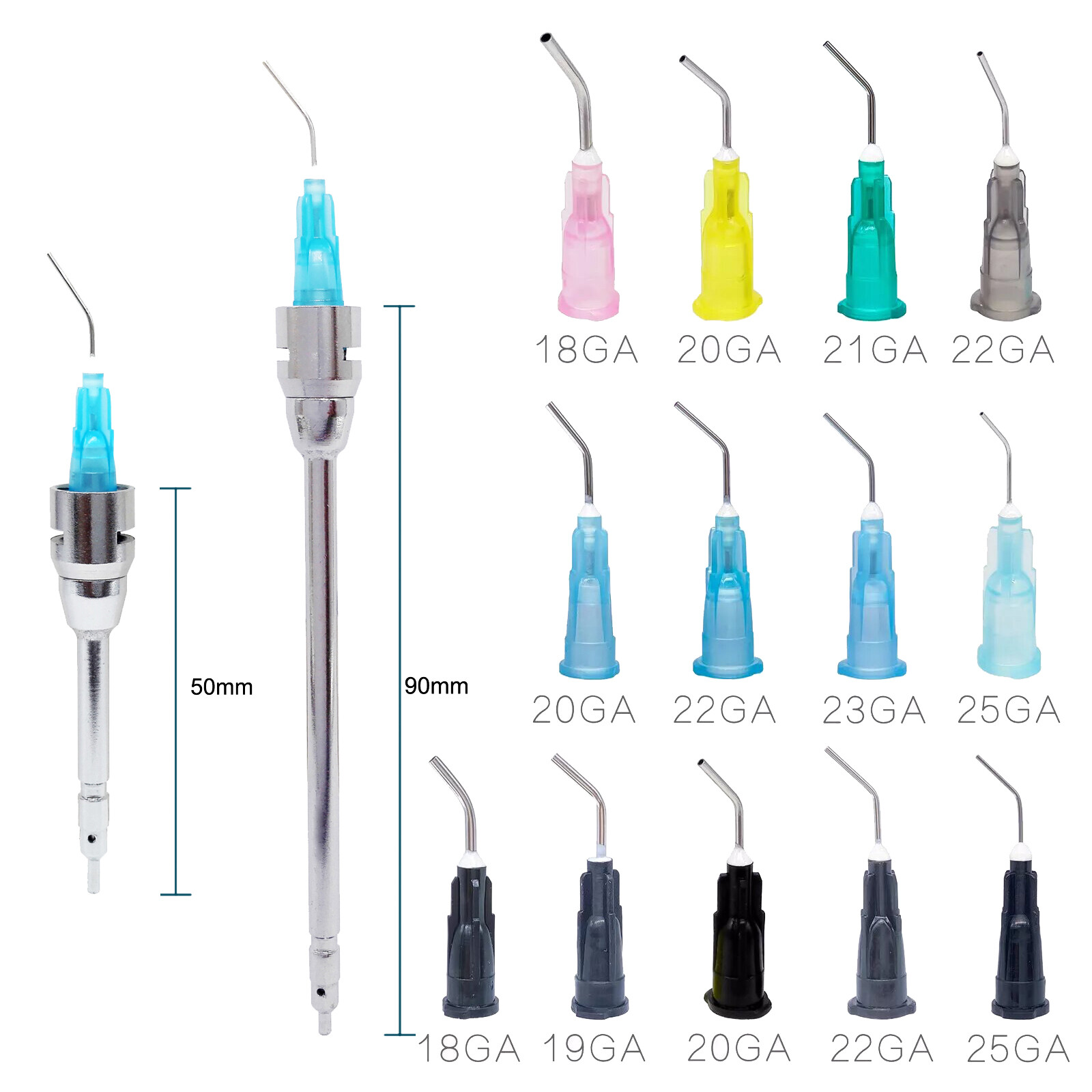 Dental Sybronendo Stropko Kerr Style Air Water Syringe Irrigation Tips 3Way