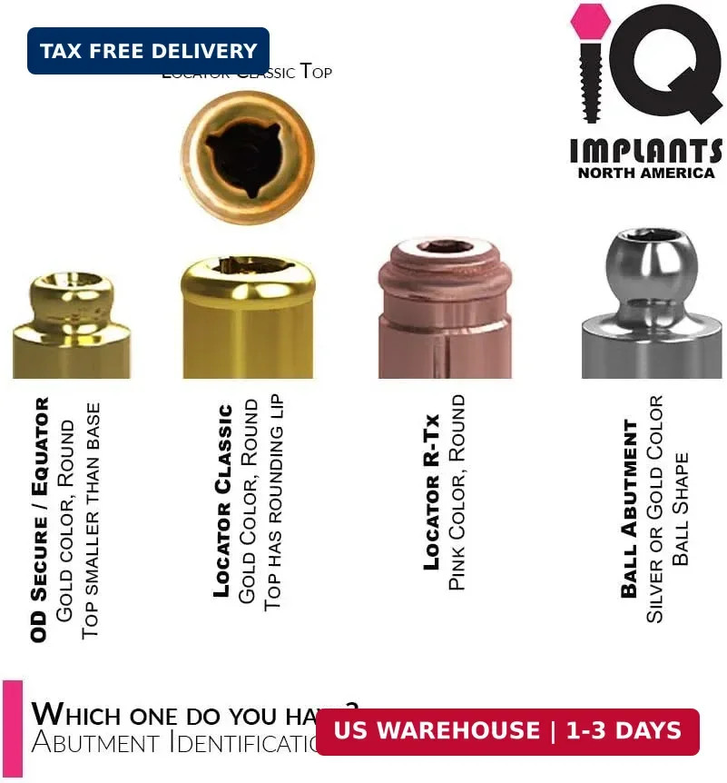 Locator Genuine Original Replacement Male Inserts Caps Standard Extra Strong, Pu