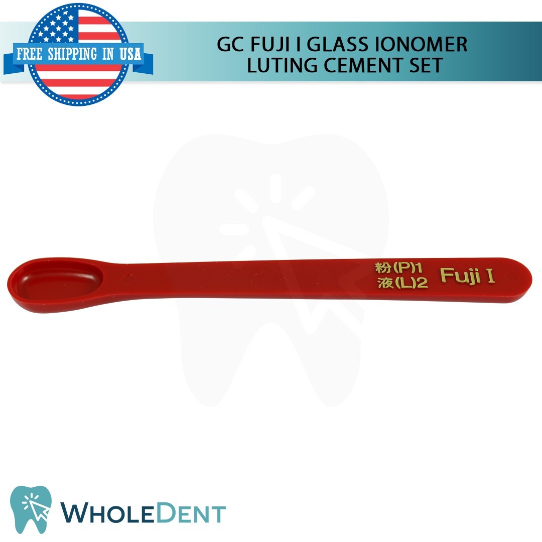 GC Dental Fuji I Glass Ionomer Luting Cement Set Restorative Impression Material