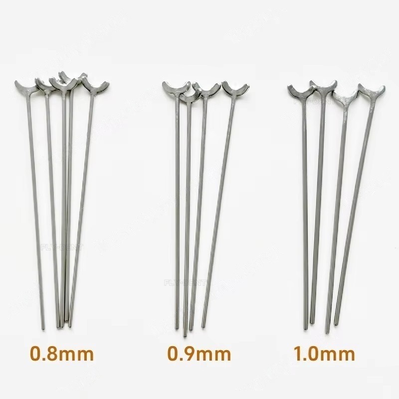 Dental Ortho Y-Type Retainer Clasp Oblique Bar Teeth Position Hold 0.8/0.9/1.0mm