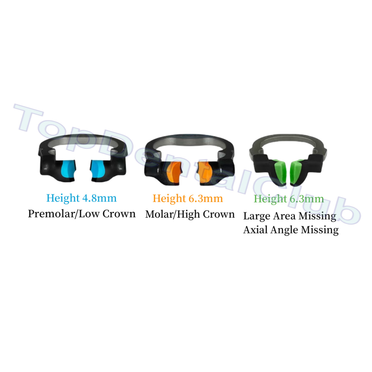 Dental Matrix Bands Ring Sectional Matrice Clamp Fit Garrison Palodent V3 System