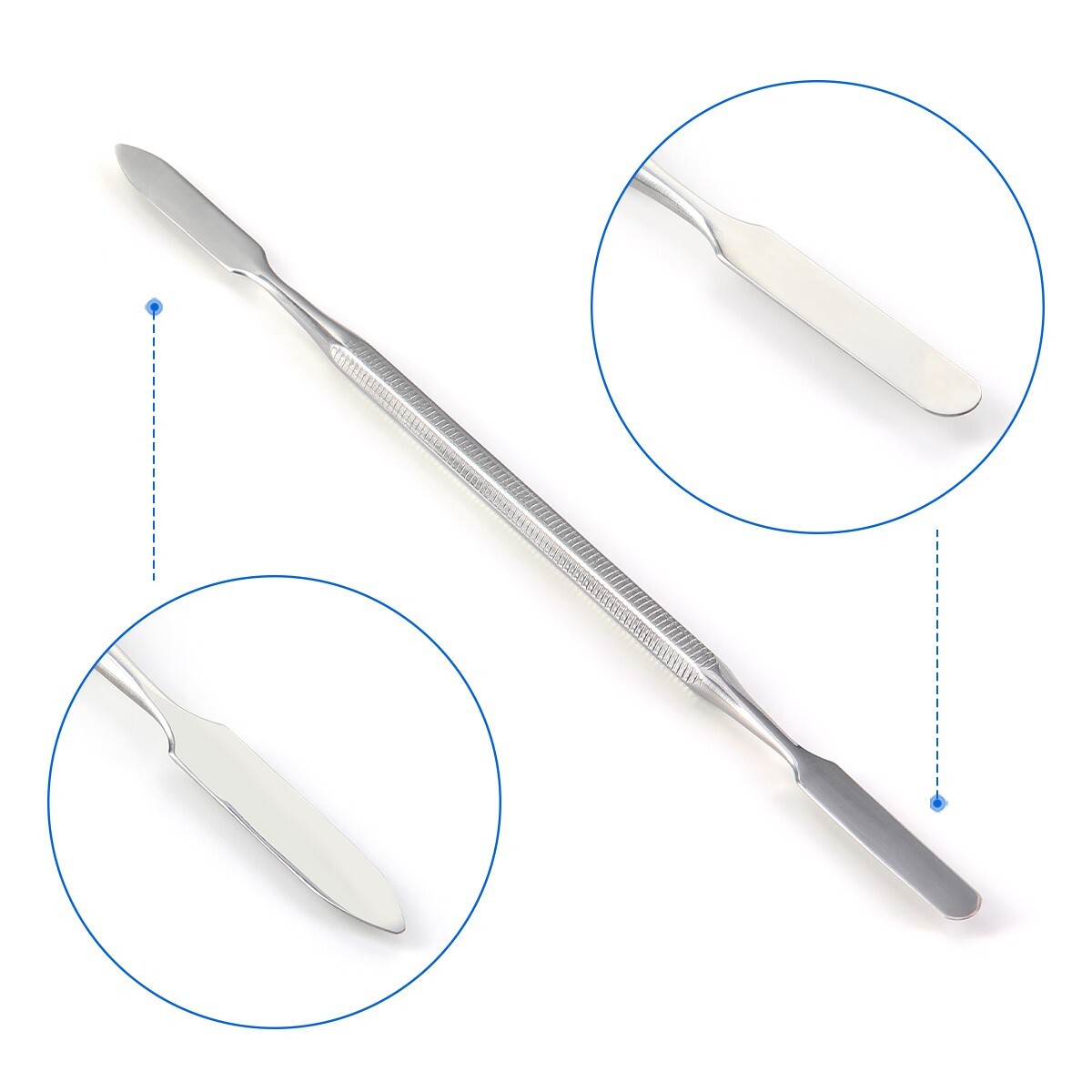 Dental Lab Carvers Stainless Steel Mixing Spatula Tool Double Ended Instrument