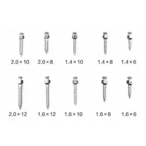 Dental Orthodontic Titanium Micro Implant Mini Screws Self-Drilling Screwdriver