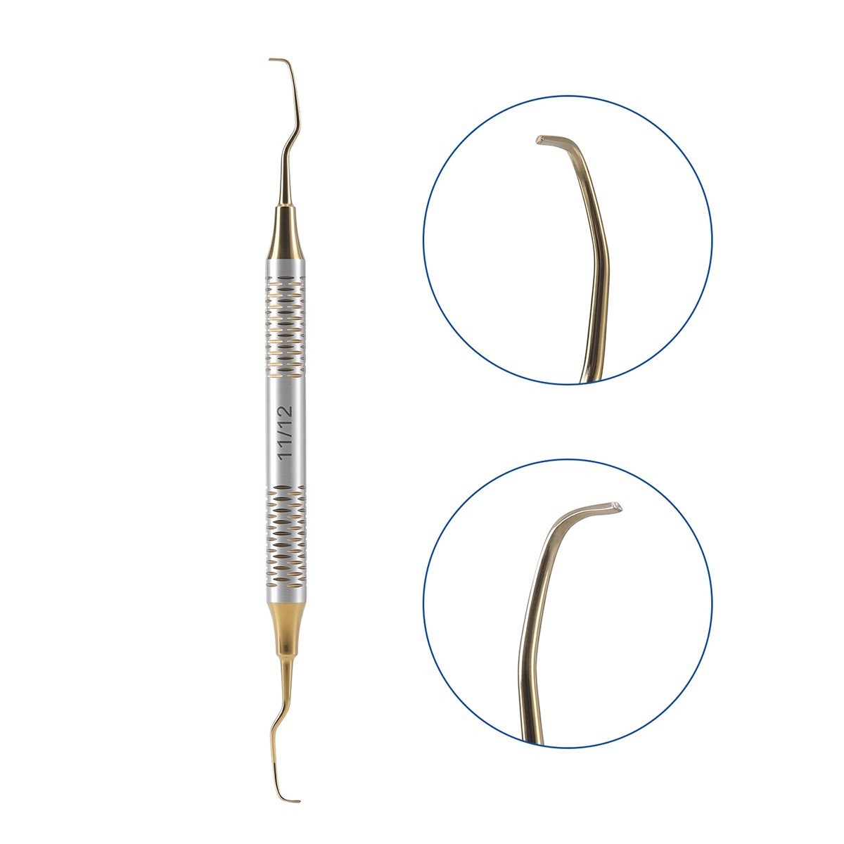 7Pcs Dental Periodontal Scaler Periodontal Hygiene Pick Tool Hand Instrument