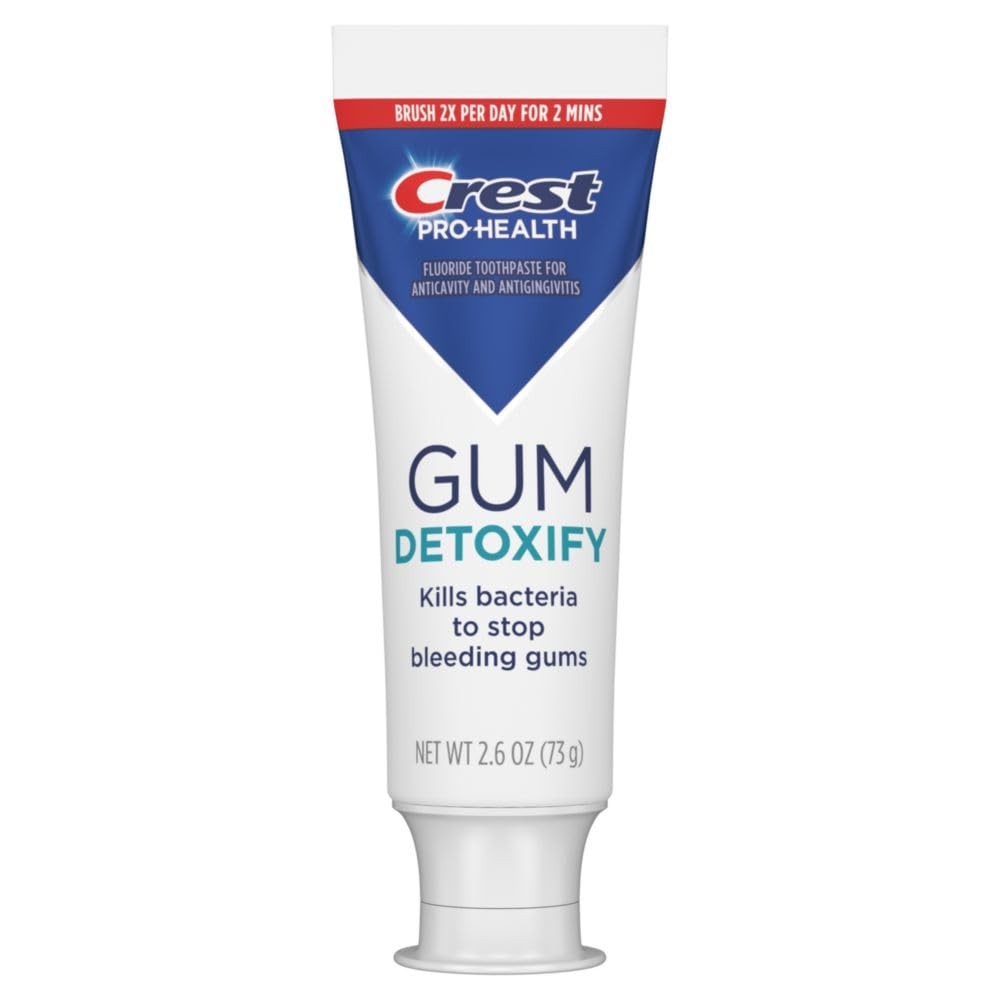 Crest Pro-Health Gum Detoxify Deep Clean Toothpaste 2.6 oz – Anticavity,