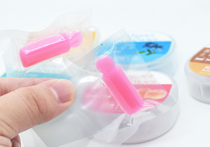 Aligner Chewies Mouth Tray Seaters Pink Juicy Peach Brace
