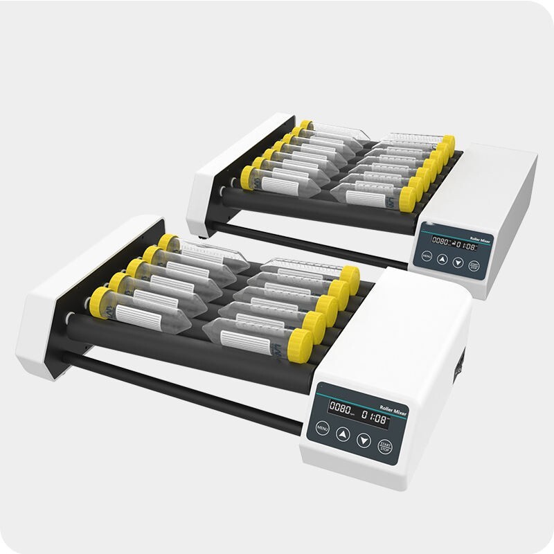 Lab Roller Mixer Shaker 8 Rollers Blood Roller Mixer Test Tube Shaker Timing