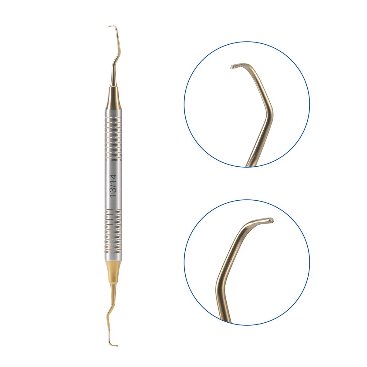 7Pcs Dental Periodontal Scaler Periodontal Hygiene Pick Tool Hand Instrument