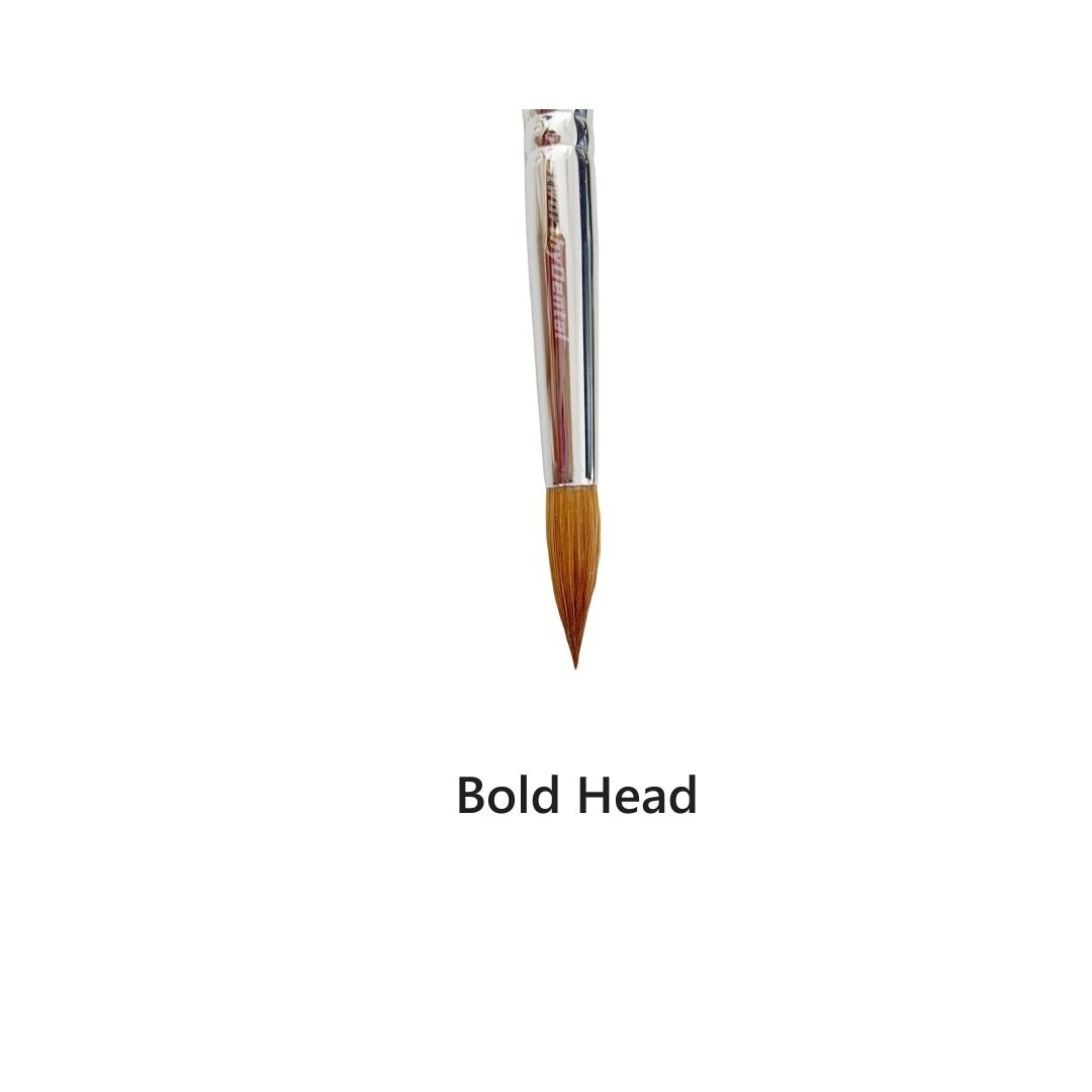 Dental Sable Hair Brush Pen Porcelain Brushes Thin Bold Enamel Silicone Brush