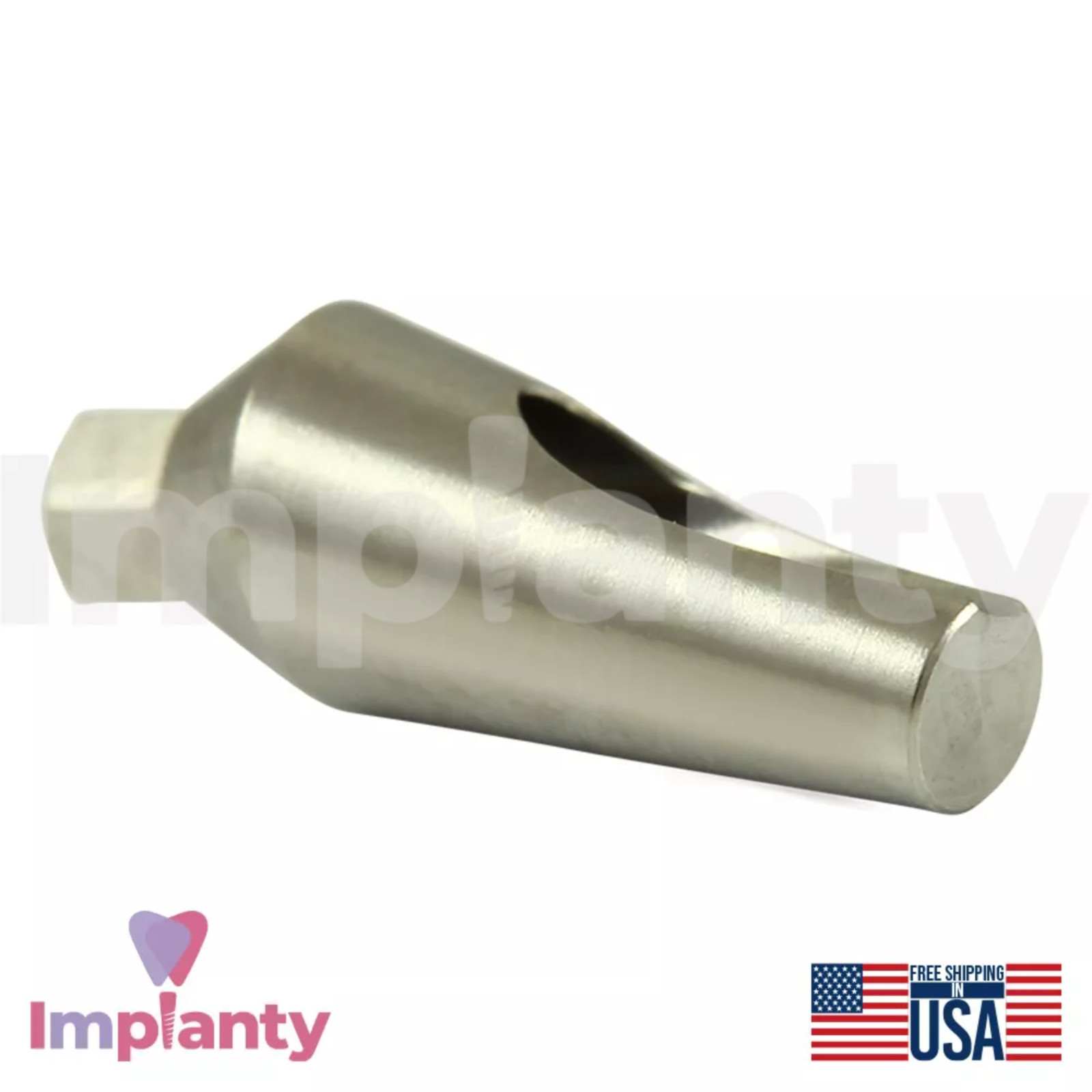 Angular Abut ment 15° Slim Platform Dental Internal Hex 2.0mm Titanium