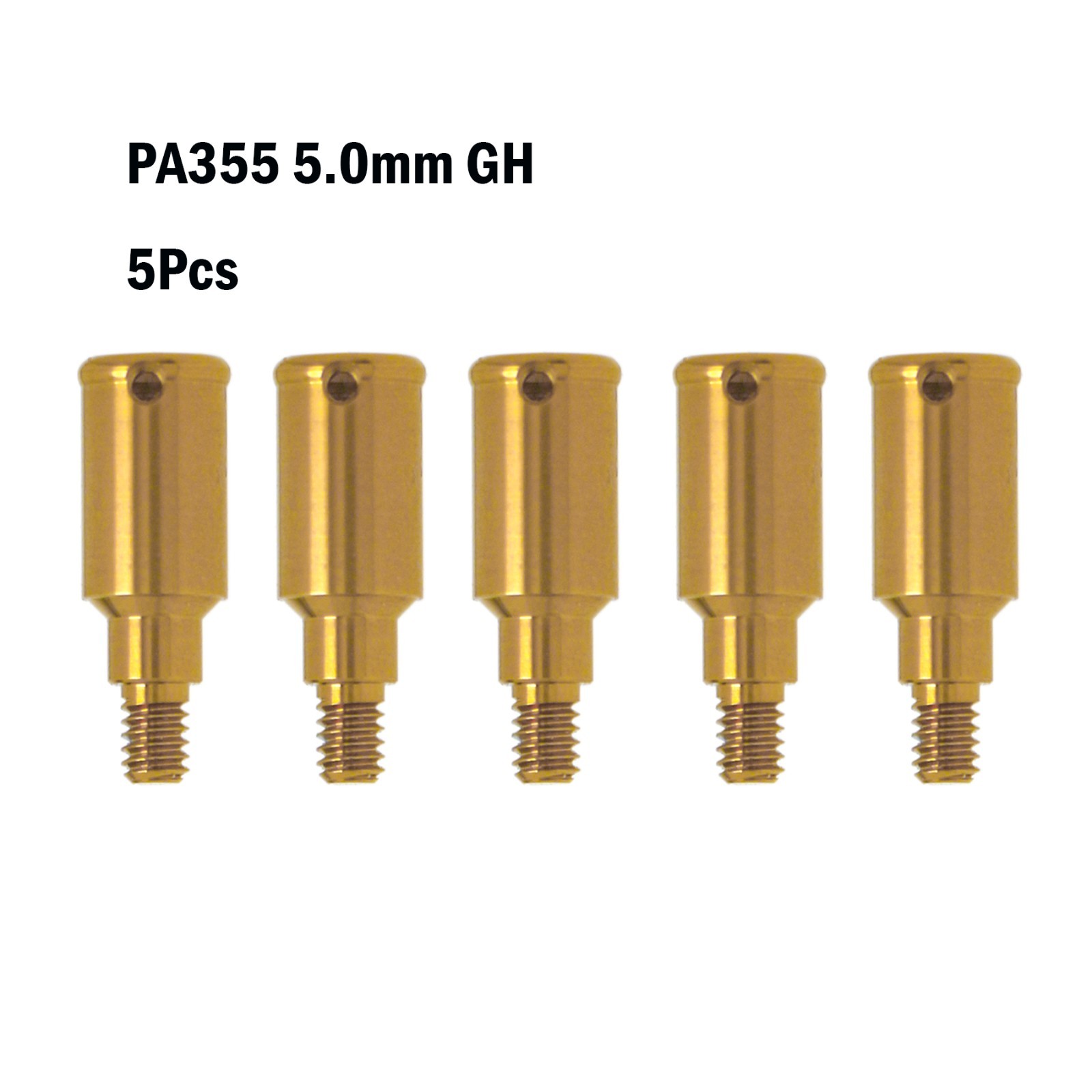 US Locator Abutment GH 5mm Tapered Screw-vent 3.5 fit Zimmer Adin MIS Implants