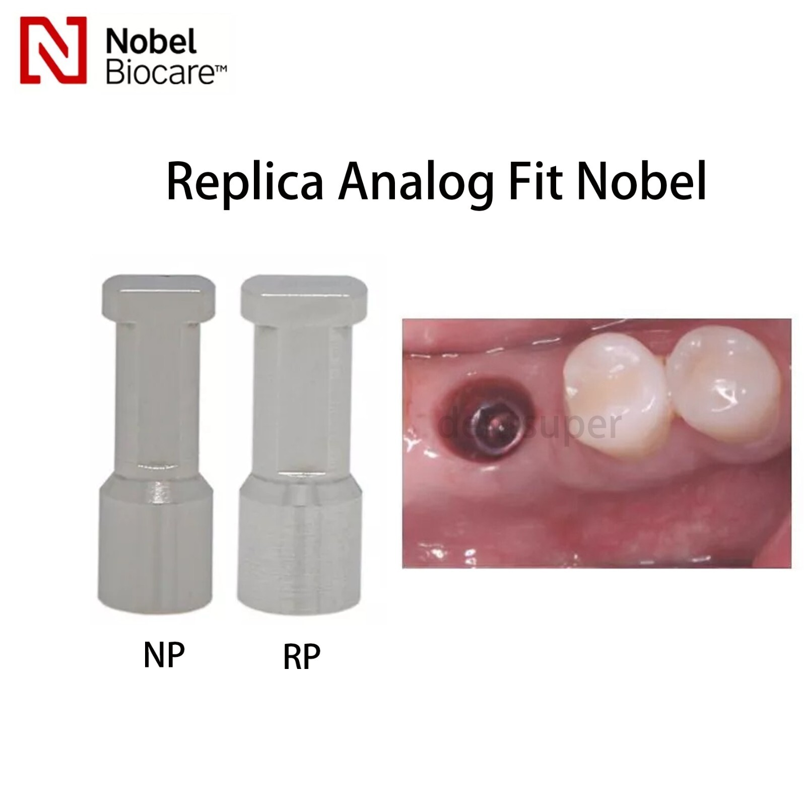 USA Stock Nobel Biocare Active Open/closed Impression Copings Tray Lab Analog