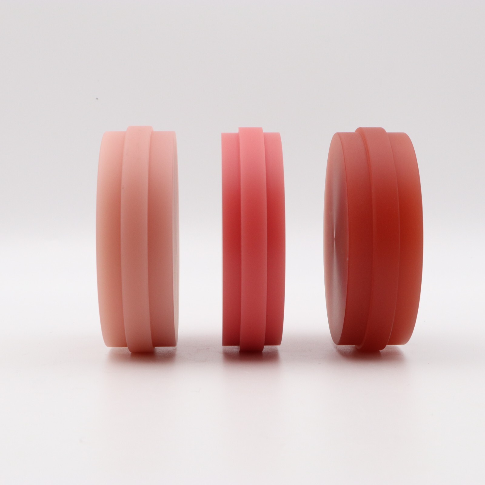 5pcs Dental Pink PMMA Disc with Bloodshot CAD/CAM Monochromatic PMMA Disc 98mm