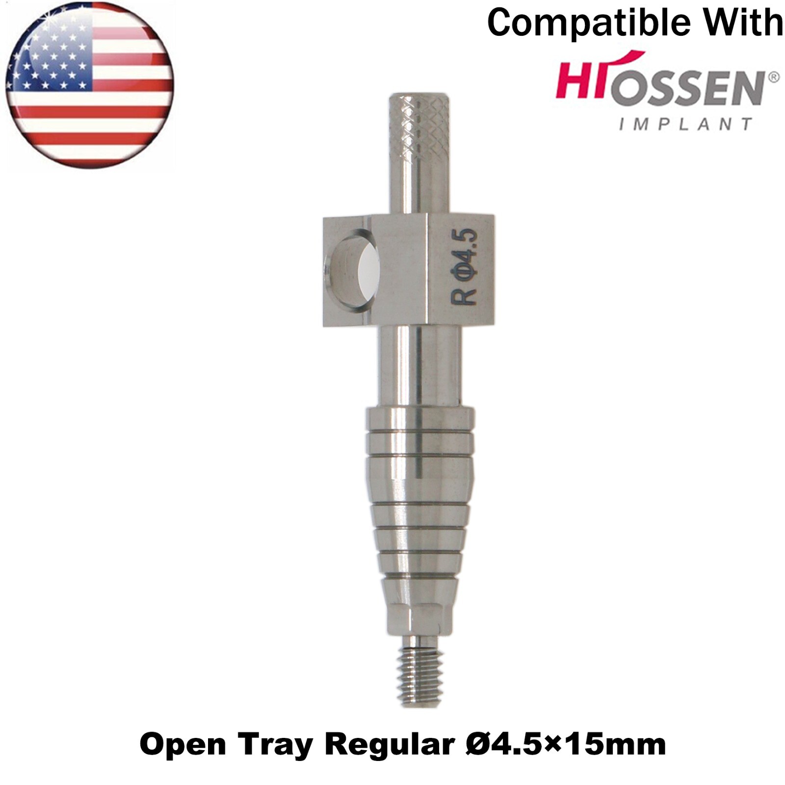 US Fits Hiossen Dental Transfer lmpression Coping Open Closed Tray M/R Osstem ET