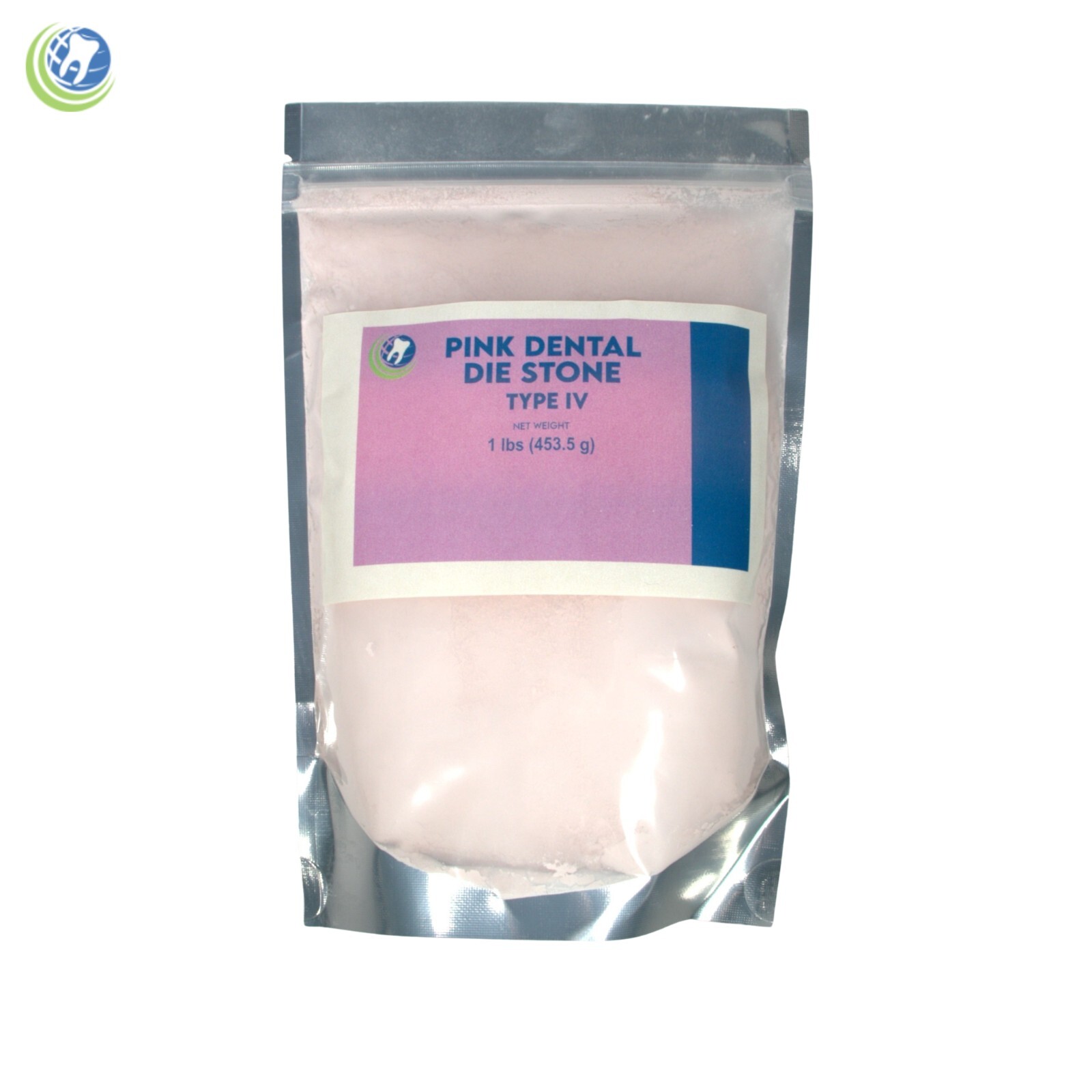 PINK DIE STONE TYPE IV ALL PURPOSE STRONG COMPOUND- NORMAL SETTING & 1 Lb.