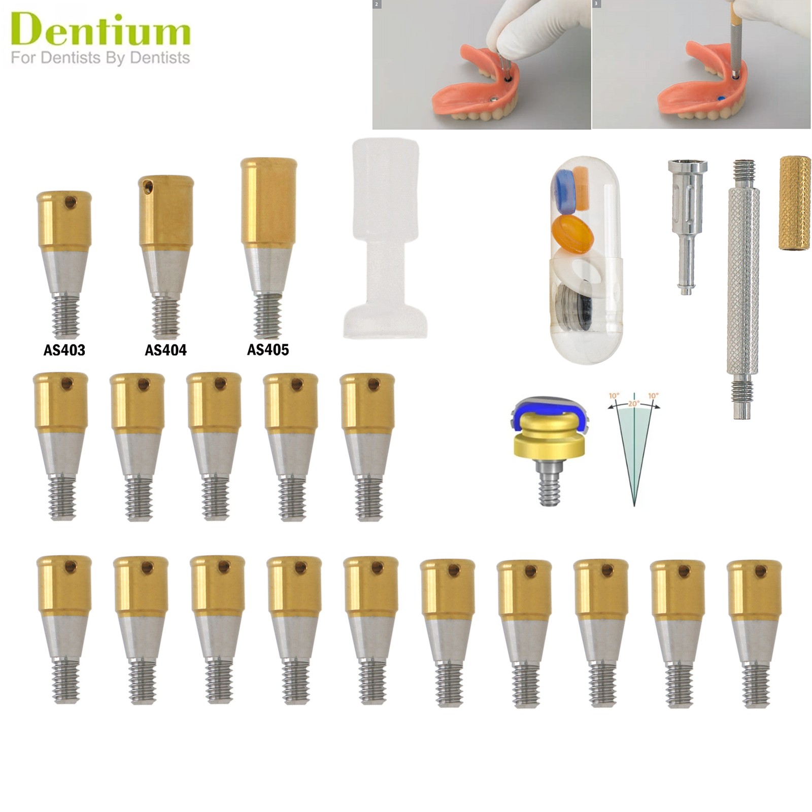 Implant Fit Zest Locator Abutment Hiossen/Nobel/Zimmer/GM/MegaGen /Straumann