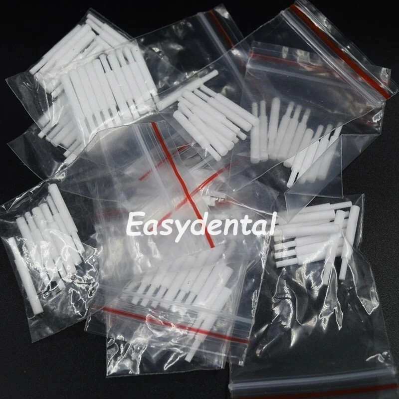 10-100 Pcs Dental Lab Zirconia Ceramic Pins For Honeycomb Firing Trays 2.5cm