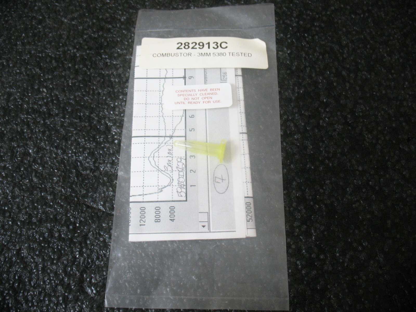AGILENT VARIAN OI ANALYTICAL 282913C 5380 PFPD 3mm QUARTZ COMBUSTOR 6890 7890