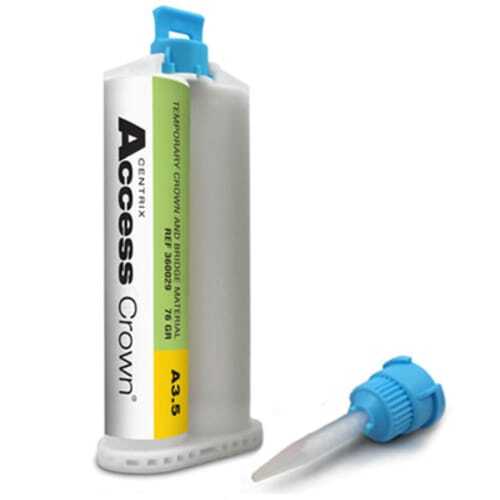 Access Crown A1 Shade, 1:1 Automix Self-Cure Temporary Crown and Bridge