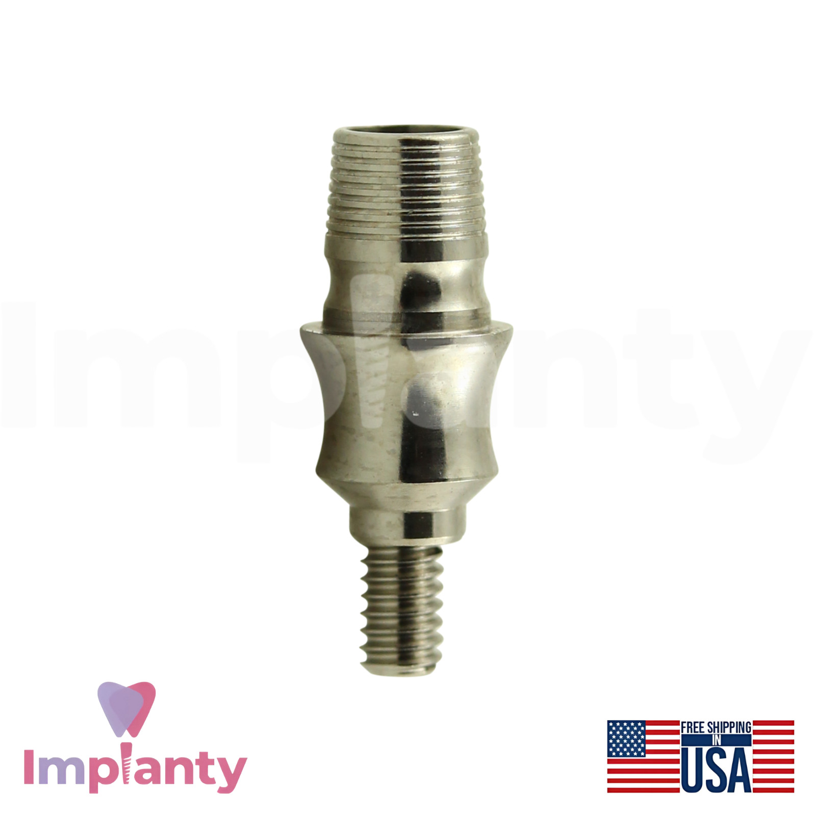 10x MIS® Compatible Rotation Ti-Base Narrow Platform NP Ø4.2mm Int Hex 2.10mm