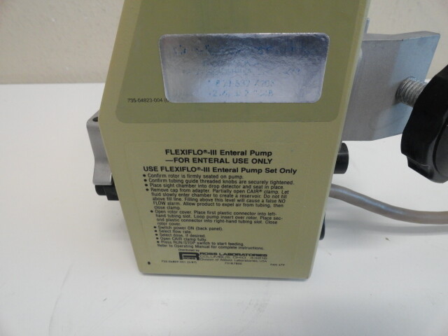 Ross Flexiflo III Enteral Feeding Pump Peristaltic