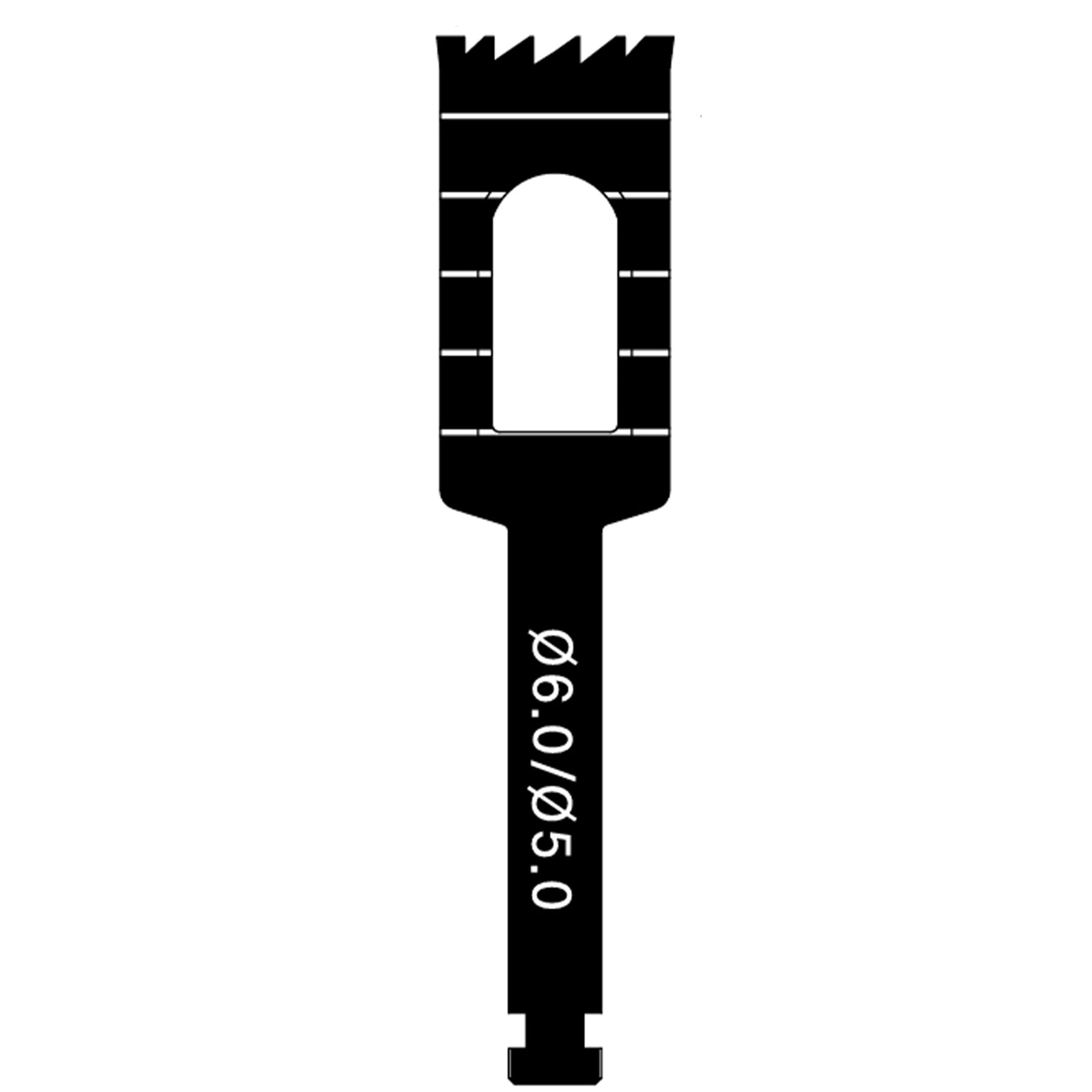 B60 Implant Trephine Bur Drill 6mm/5mm Osung -THB60 (#310)