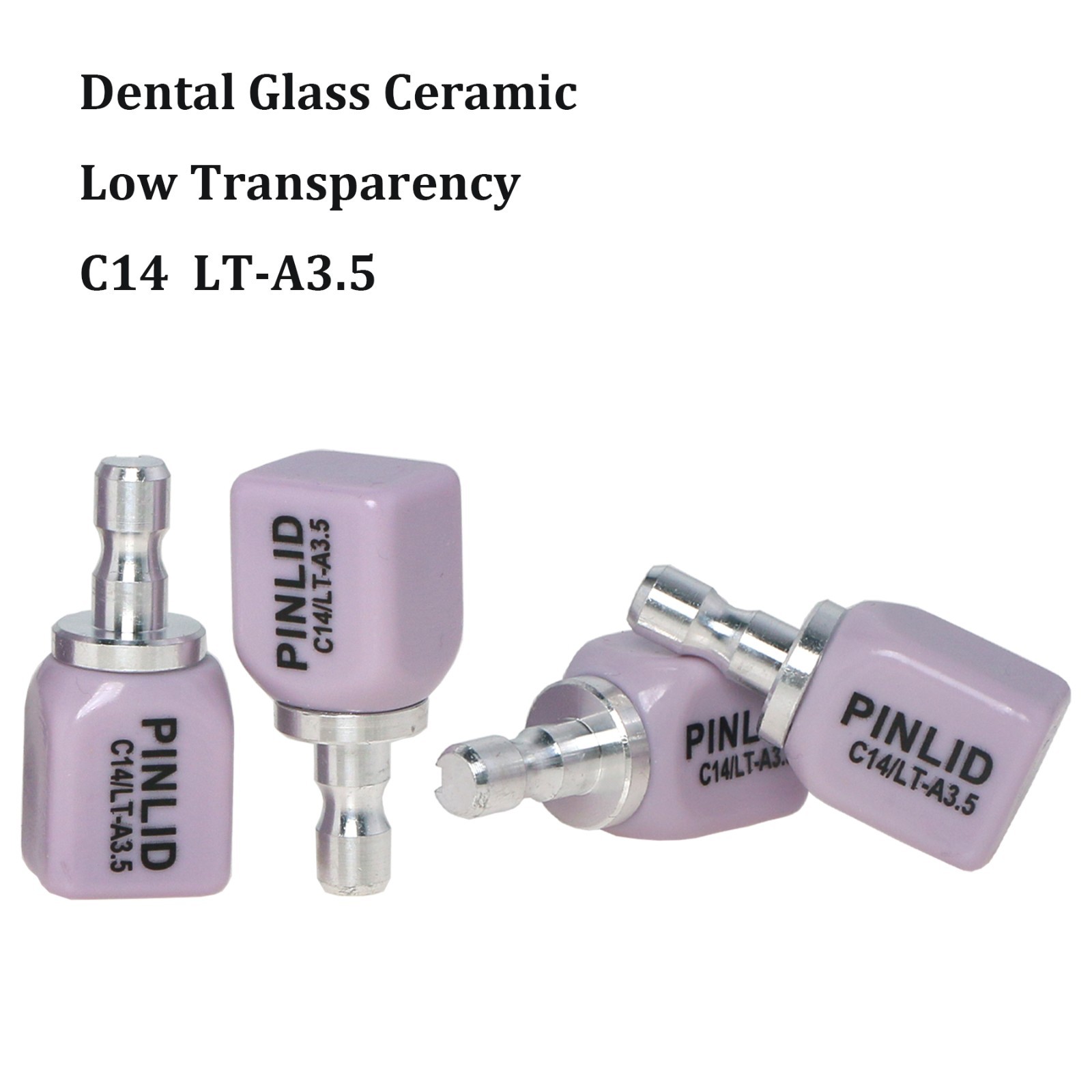 US Dental C14 CAD Glass Ceramic Blocks Lithium Disilicate Blocks E. Max LT A3.5