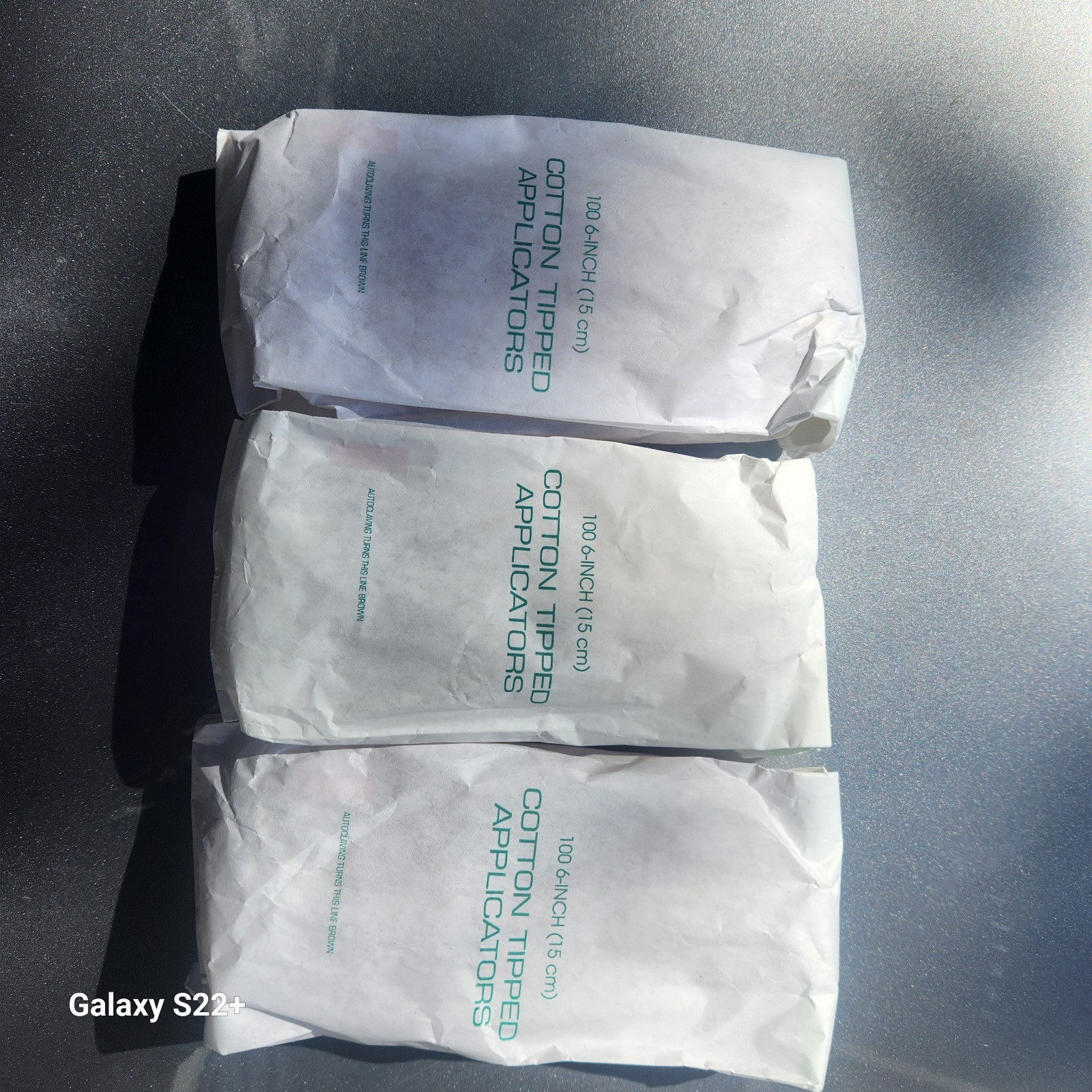 Cotton Tipped Applicators 6 inch 3 Packs 100 Each Biological Dental Laboratory