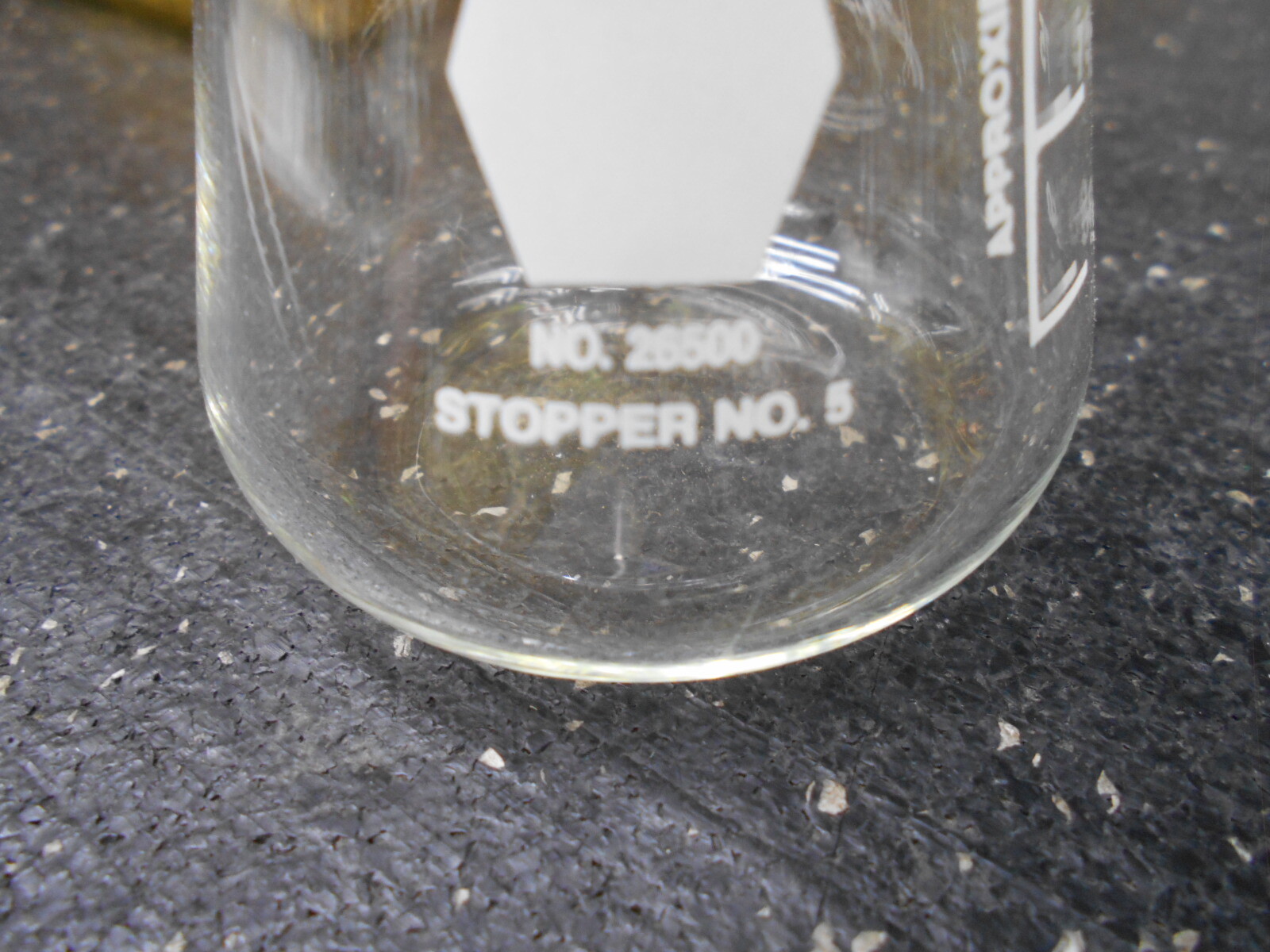 LOT OF 3 KIMBLE KIMAX 26500 125mL ERLENMEYER GLASS FLASK