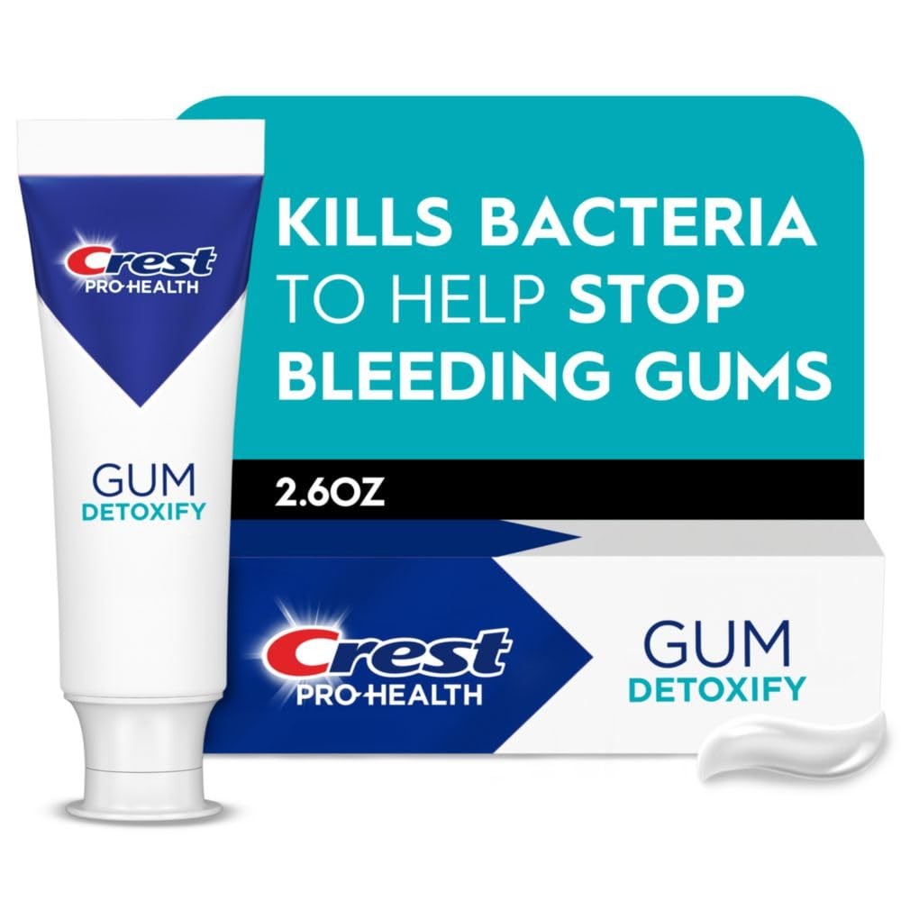 Crest Pro-Health Gum Detoxify Deep Clean Toothpaste 2.6 oz – Anticavity,