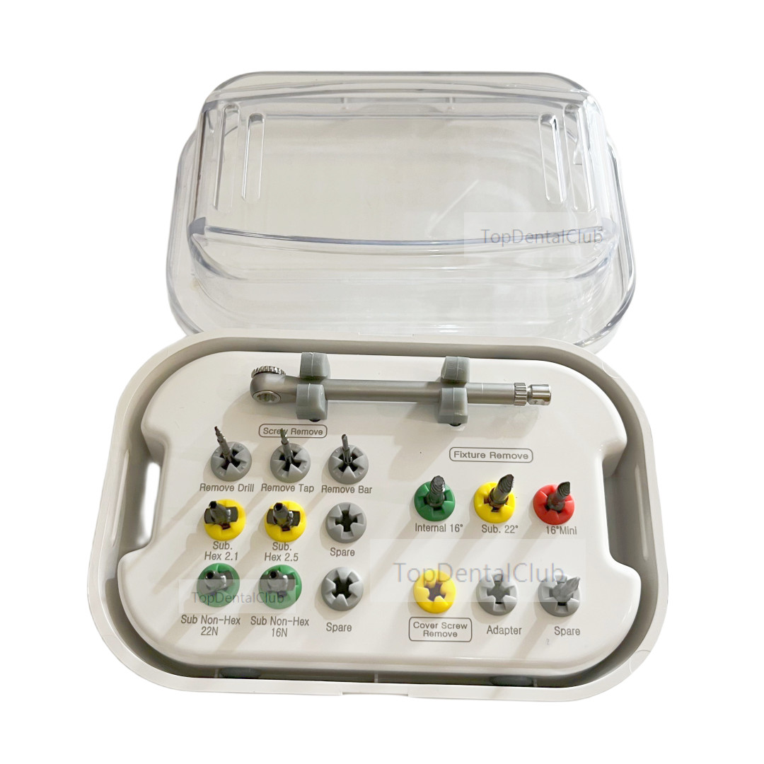 Broken Screw Extractor Remove Dental Pick SOS Kit Only 3Pcs Screw Fits Surgident