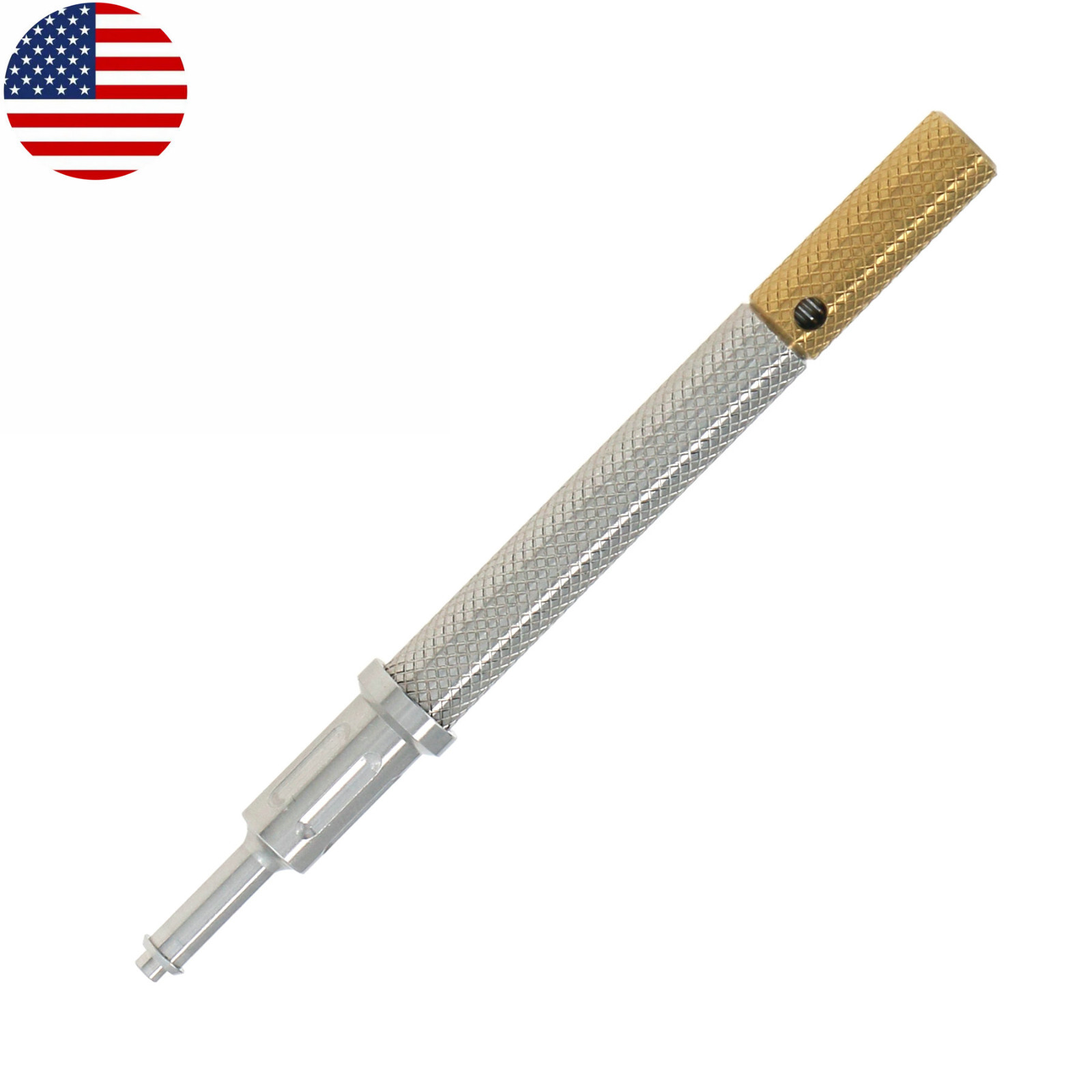 US Universal Dental Locator Retention Caps Insertion Extraction Remove Core Tool