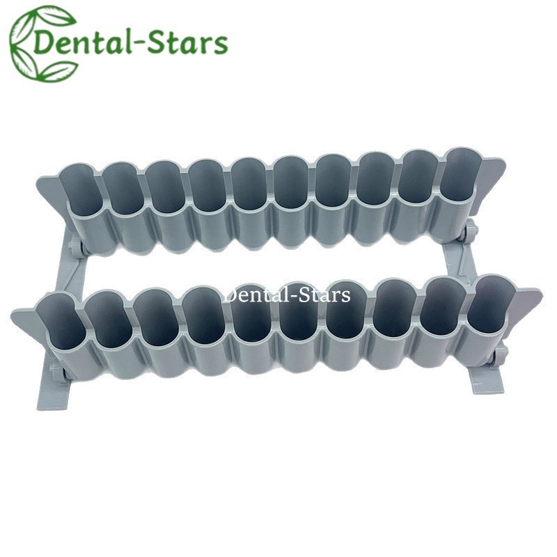 Dental Composite Syringe 20-Unit Stand Syringe Holder Organizer Applicator Rack