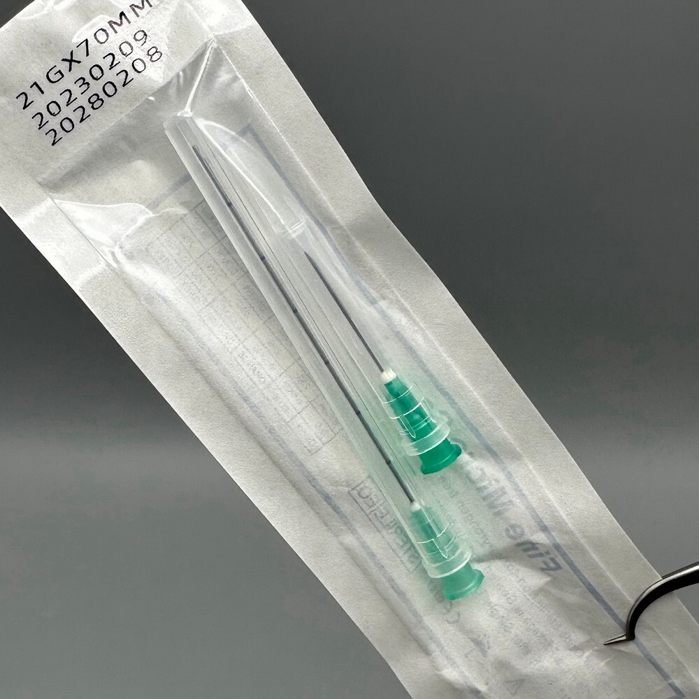 Brand New 5/10/50XDisposable Blunt Cannula with Puncture 18G 50mm-30G 25mm USA
