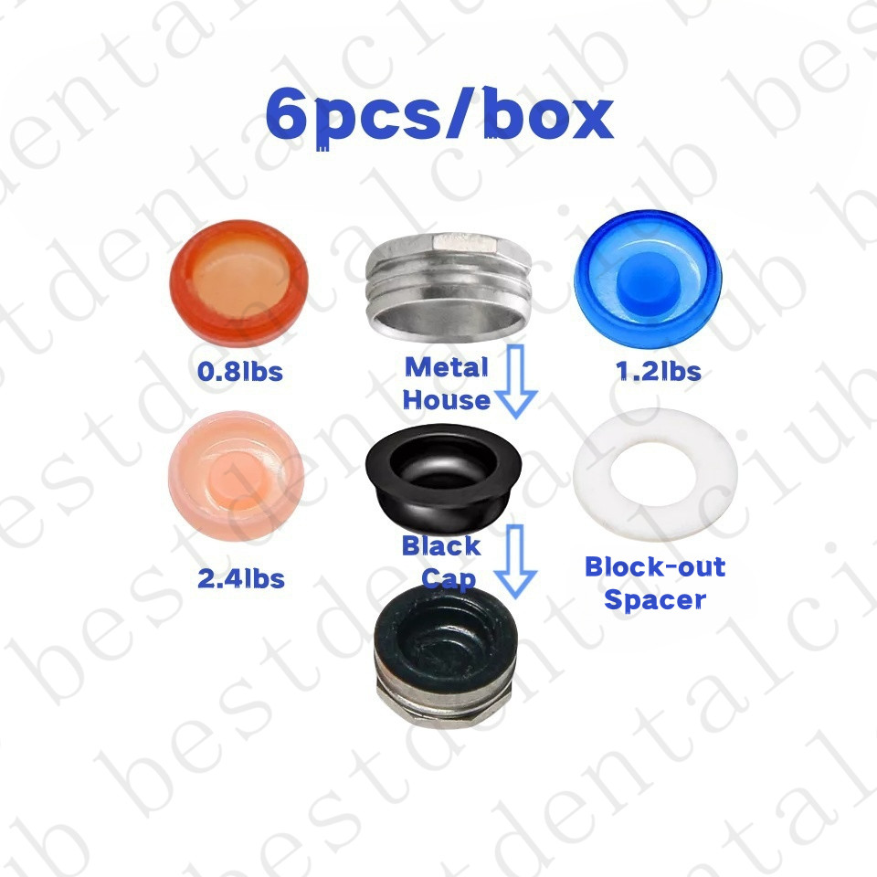 10Kits Dental Overdenture Locator Abutments Retention Caps Implant Inserts