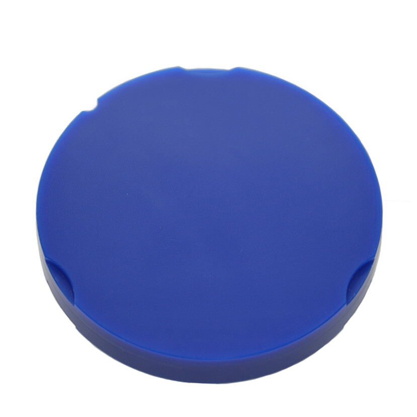 1pc Dental Wax Block Cad Cam Wax Disk Dental Discs OD98mm Blue Color
