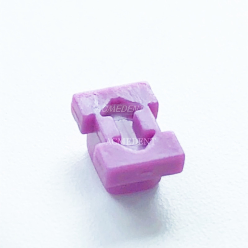 20Pcs Dental ITI Snap Caps Closed Tray RC Impression Coping Fit Straumann Purple