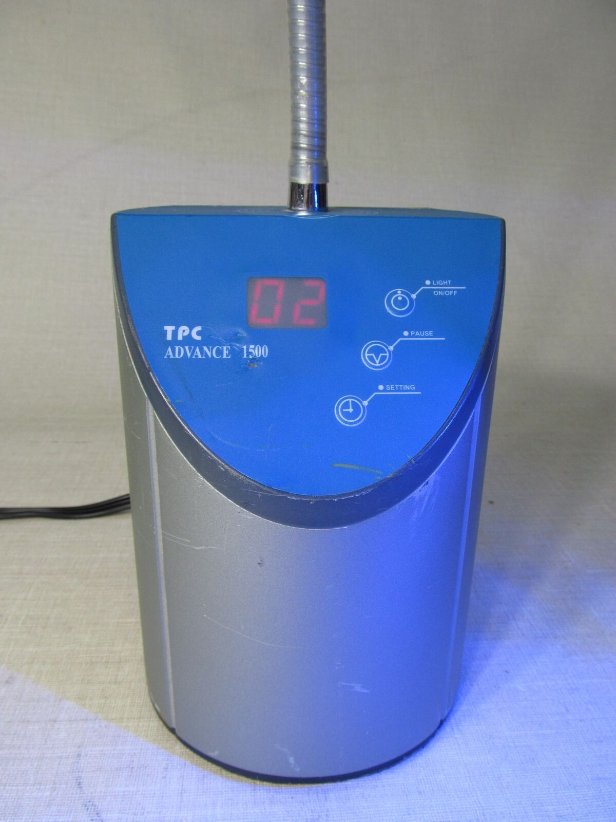 TPC ADVANCE 1500 LED BLUE UV LIGHT CURE BLEACHING SYSTEM WORKING COSMETIC ISSUES