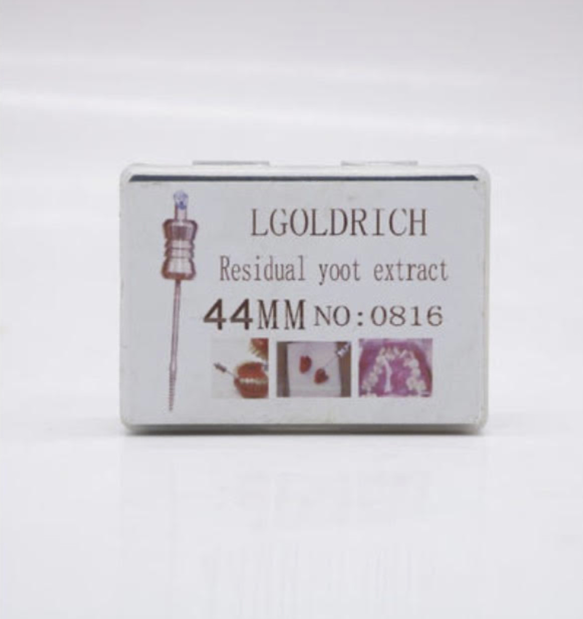 Dental Manual Extractor Extract Apical Root Fragments Long 44mm Short 33mm