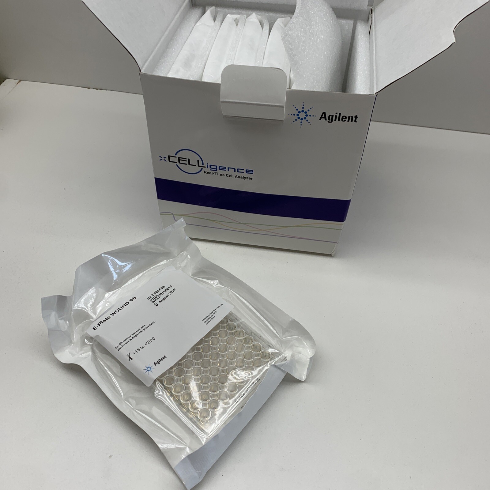 (6-Plates) Agilent 300600980 E-Plate Wound 96, EXPIRED August 2022