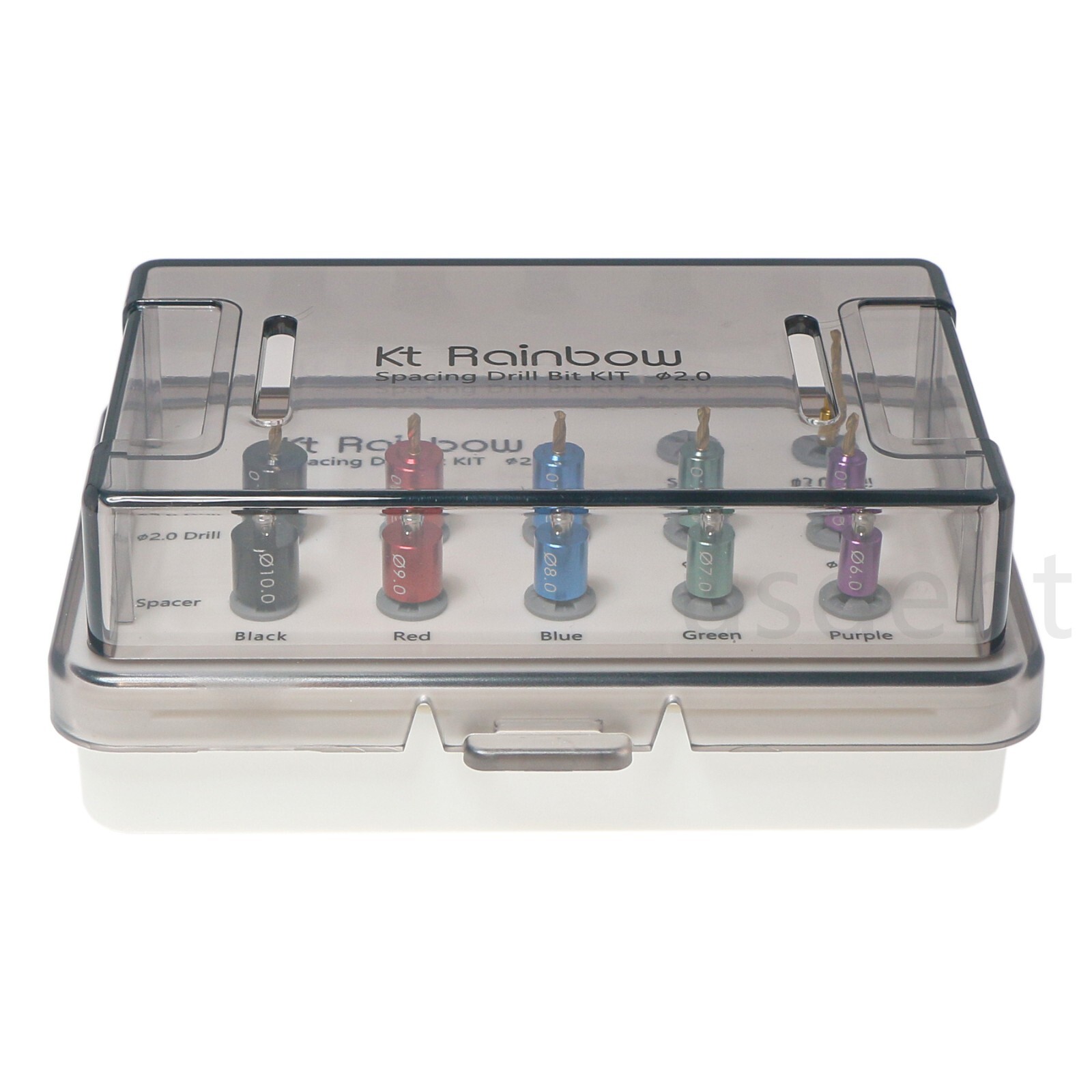 Dental Implant Positioning Guide Kit 11pcs Space Drills & Pilot Pins 6mm to 10mm