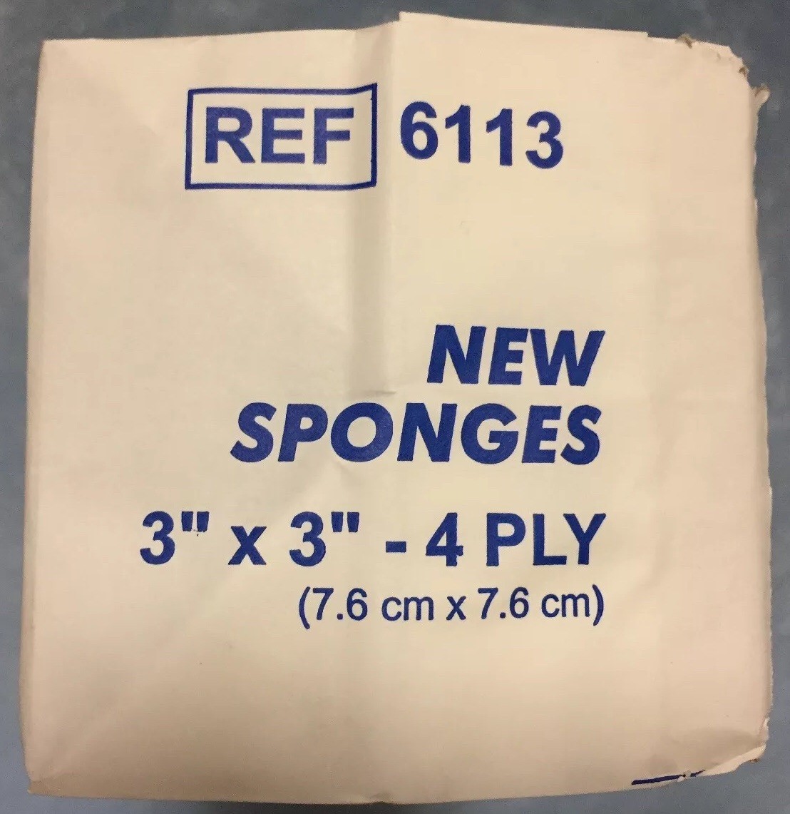 Dukal 6113 New Sponges-Non-Sterile, Non-Woven – 3″ x 3″, 4-ply, – Pack of 200