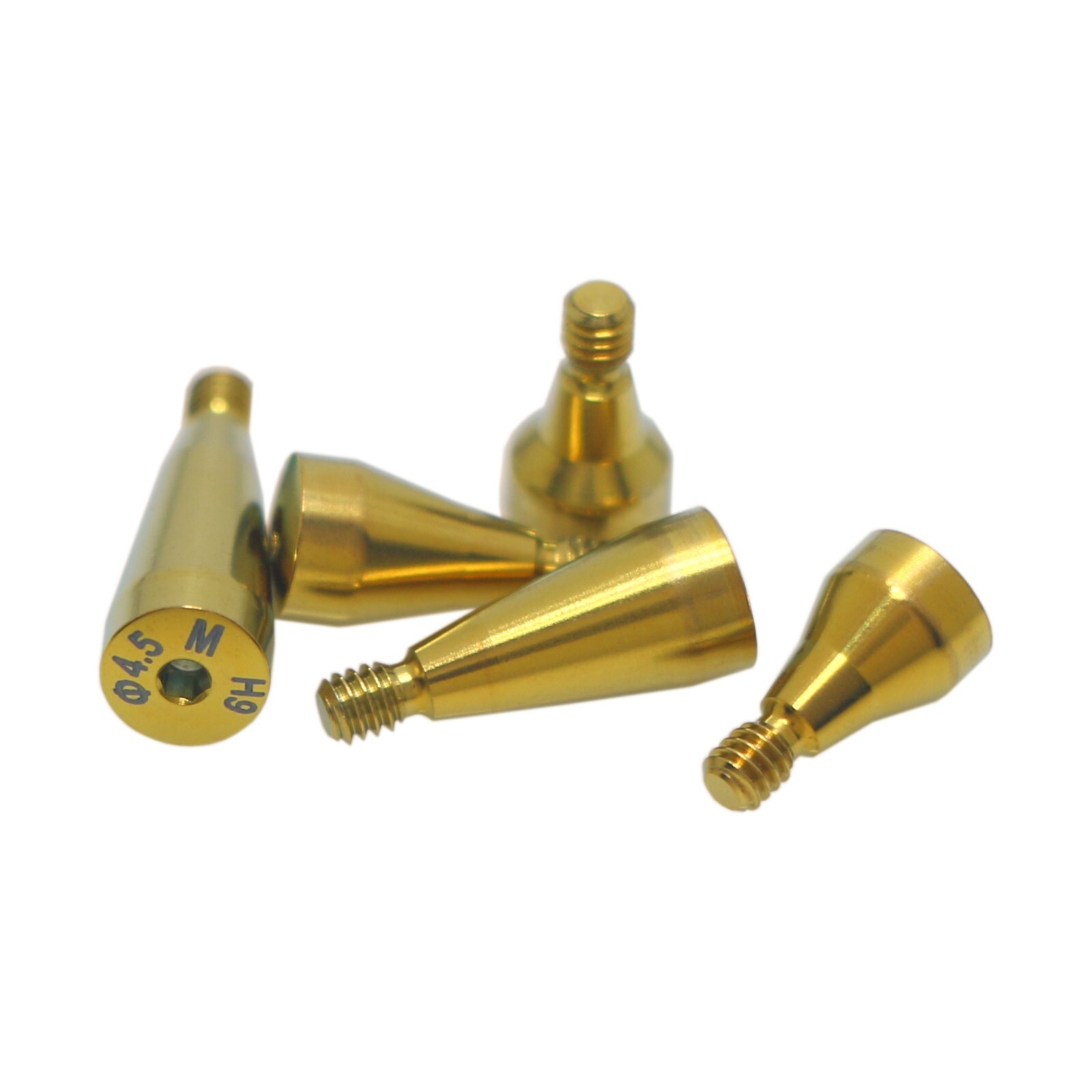 US Dental Mini/Regular Healing Cap Abutments For Hiossen Osstem Hexagon Implants
